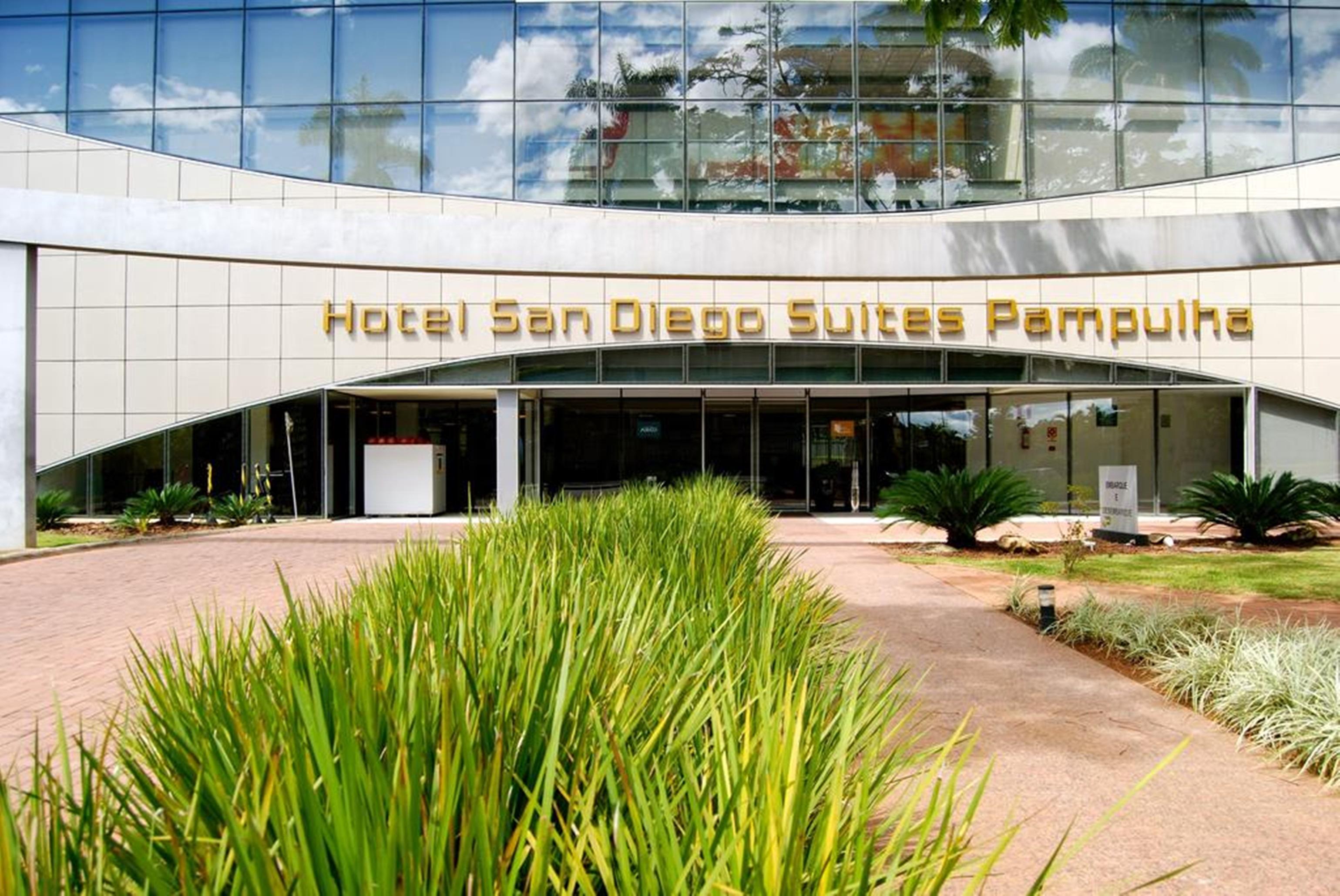 San Diego Suites Pampulha Hotel - Oficial เบโลโอรีซอนชี ภายนอก รูปภาพ